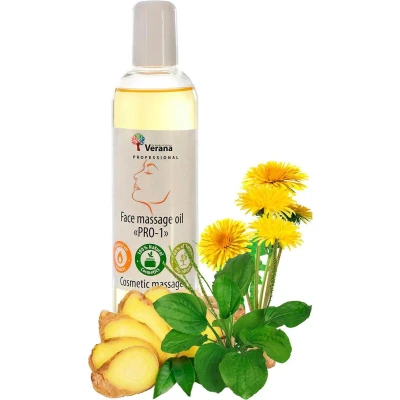 Afbeelding van Verana Gezichtsmassageolie Neutraal 250ml, 100% natuurlijk, gemaakt in Europa