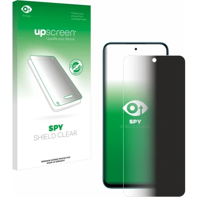 Afbeelding van upscreen Spy Shield Privacy Beschermer (1 Stuk, Xiaomi Poco M6 Pro), Smartphone beschermfolie, Blauw