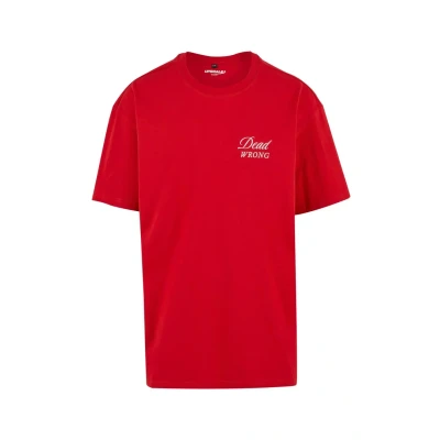 Afbeelding van Upscale by Mister Tee Tshirt print, Heren, Maat: XS, Cityred
