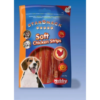 Afbeelding van Nobby Starsnack Soft Chicken Strips 70 g