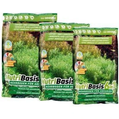 Afbeelding van Dennerle NutriBasis 6in1 Inhoud: 4,8 kilo Complete aquarium voedingsbodem