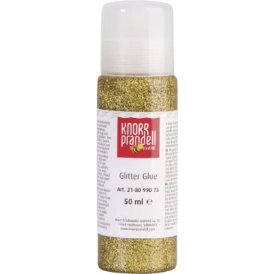 Afbeelding van Knorr Prandell 218099075 Glitter Lijm 50 ml gouden regenboog