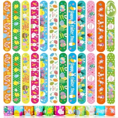 Afbeelding van Acuiwer Klikarmband voor kinderen, slaparmbanden, cadeautje kinderverjaardag, racen, Valentijnsdag, dinosaurus, Pasen, plaats, dier, eenhoorn, zeedieren, party, slap armband (nieuw 24