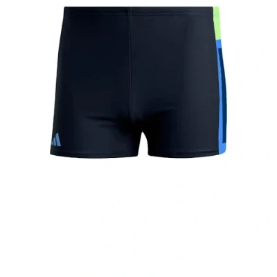 Afbeelding van adidas Performance Colorblock 3 Stripes Zwemboxer Heren Blauw S