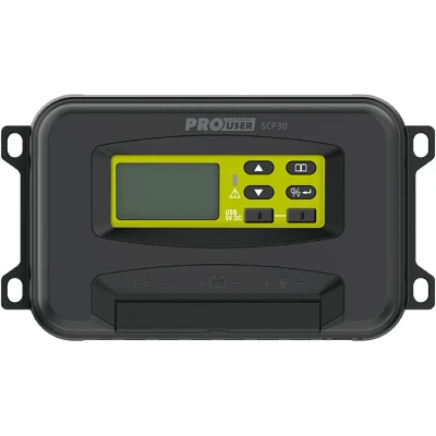 Afbeelding van ProUser SCP30 Laadregelaar voor zonne energie PWM 12 V, 24 V 30 A