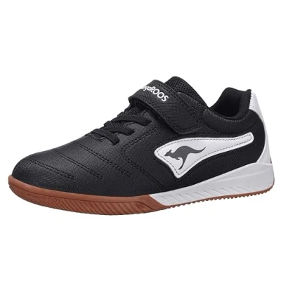 Afbeelding van KangaROOS K5 Drib EV Sneaker, uniseks, zwart/wit, 36 EU, Jet Black White, EU