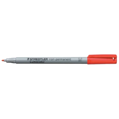 Afbeelding van Viltstift Staedtler Lumocolor 315 non permanent M rood