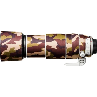 Afbeelding van easyCover Lens Oak voor Canon EF 100 400 mm f/4.5 5.6 L IS II USM Bruin Camouflage