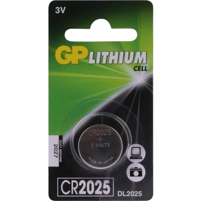Afbeelding van GP CR2025 Lithium knoopcel 3V (1 stuk)