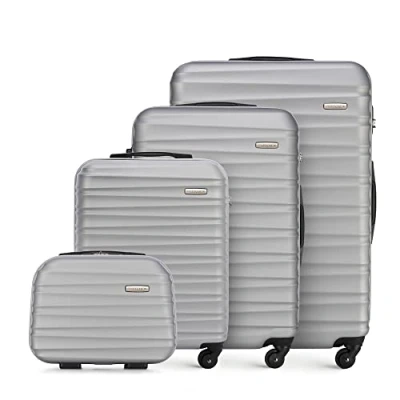 Afbeelding van Wittchen SET Groove LINE Collection Kofferset, Maat: One Size, Grey