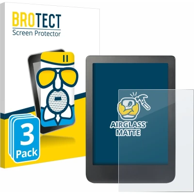 Afbeelding van BROTECT Screenprotector voor Kobo Clara HD (6&quot;) / BW Colour Folie Beschermfolie Beschermglas matte (3 Stuks)