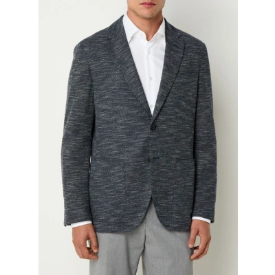Afbeelding van HUGO BOSS heren C Jaye regular fit colbert met opgestikte zakken in de kleur Donkerblauw, maat: 46