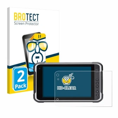 Afbeelding van BROTECT (2 Stuks) Schermbeschermer voor Handheld Algiz RT8 Screen Protector Transparant