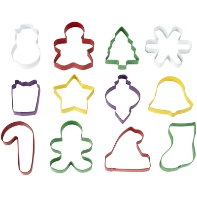 Afbeelding van Wilton Koekjes Uitsteker Kerst Set/12