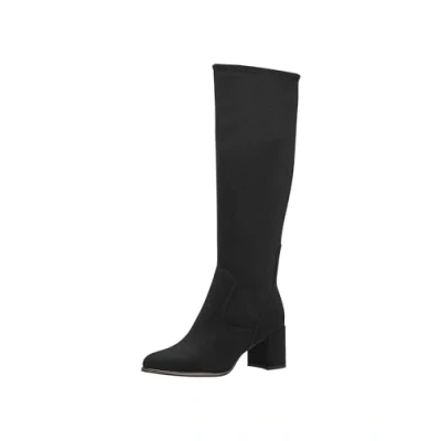 Afbeelding van MARCO TOZZI dames 2 25500 41 Long Boot Heel, Black, 37 EU