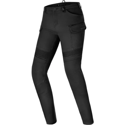 Afbeelding van SHIMA Giro Motorbroek voor dames, goedgekeurd, kniebeschermers, Airforce, motorbroek, textiel, bescherming, verstelbaar, kniebescherming, versterkt, airflow, grote maat, elastisch (dames, zwart,