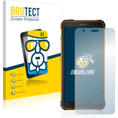 Afbeelding van BROTECT Screenprotector voor Blackview BV6600 Folie Beschermfolie Beschermglas transparant
