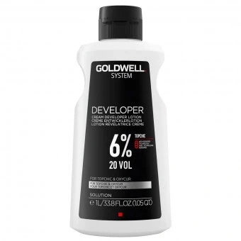 Afbeelding van Goldwell Topchic Cream Developer Lotion 6% 1000ml