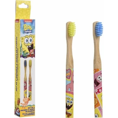 Afbeelding van Sponge Bob Tandenborstel Set 2 stuks