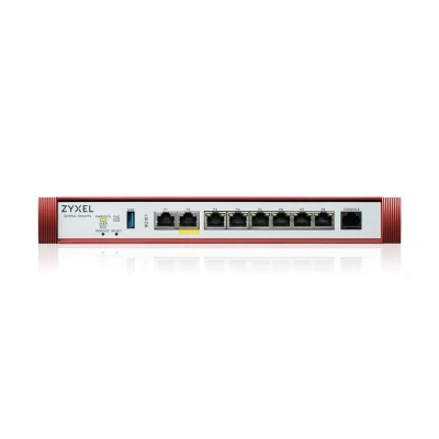 Afbeelding van Zyxel USG FLEX 100HP 3.0Gbps UTM Firewall Gebundeld met 1 Jaar Beveiligingslicentie 2 PoE+ Poorten Aanbevolen tot 50 Gebruikers [USGFLEX100HP]