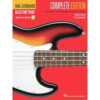 Afbeelding van Hal Leonard Electric Bass Method Complete Edition basgitaarboek