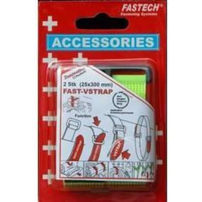 Afbeelding van FASTECH® 688 777 Klittenband Met riem Haak en lusdeel (l x b) 300 mm 25 Geel 2 stuk(s)