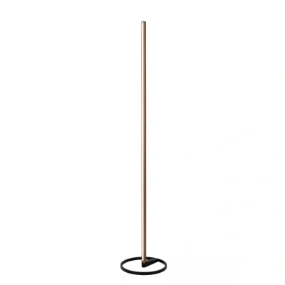 Afbeelding van Lucide BRAGA Vloerlamp Ø 30 cm LED Dimb. CCT 1x22W 2700K/4000K Koffie