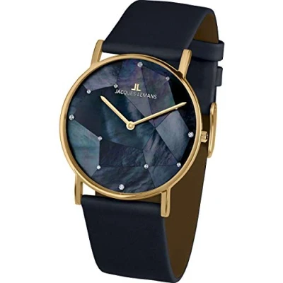 Afbeelding van Jacques Lemans Horloge, Dames, Maat: One Size, Blau schwarz