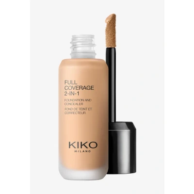 Afbeelding van KIKO Milano FULL Coverage 2 IN 1 Foundation AND Concealer Concealer, Dames, Maat: 25 ml, Rose 60