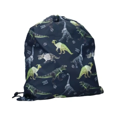 Afbeelding van Skooter gymtas met trekkoord dino jokes