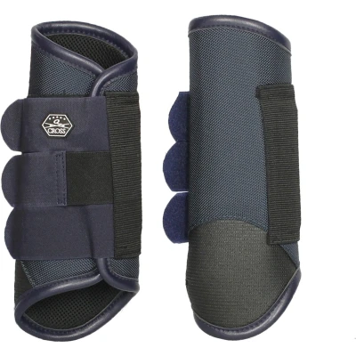 Afbeelding van Qhp Beenbeschermers Eventing Achter Donkerblauw