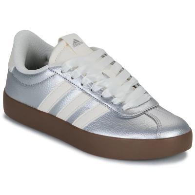 Afbeelding van Adidas Sneaker Dames Vl Court 3.0 Silver/Wht ZILVER 38