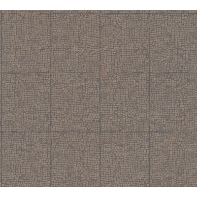 Afbeelding van AS Creation Desert Lodge 38526 4 385264 Bruin Geometrisch / Grijs