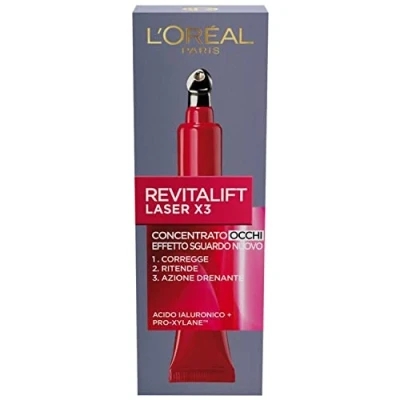 Afbeelding van L&#039;Oréal Paris Revitalift X3 Ooglaser, anti rimpel effect met hyaluronzuur en Pro Xylane, 15 ml