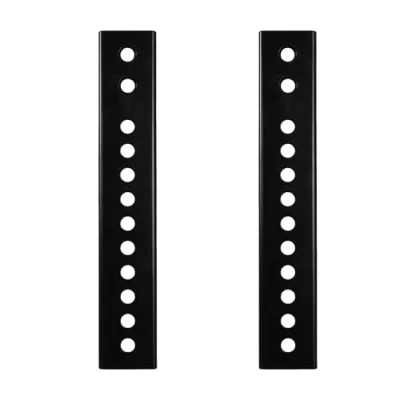 Afbeelding van VIVO Verticale VESA Extender Plate Bracket Kit Ontworpen voor tv&#039;s met laag patroon, past op tv plafondsteunen, 2 beugels, zwart, MOUNT AD165