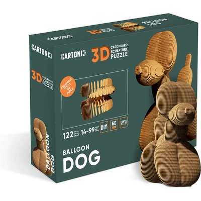Afbeelding van CARTONIC 3D puzzel BALLOON DOG kartoon decoratie kinderen DIY