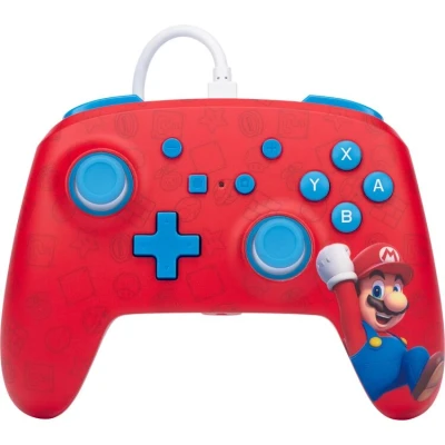 Afbeelding van PowerA Enhanced Wired Controller Woo Hoo! Mario