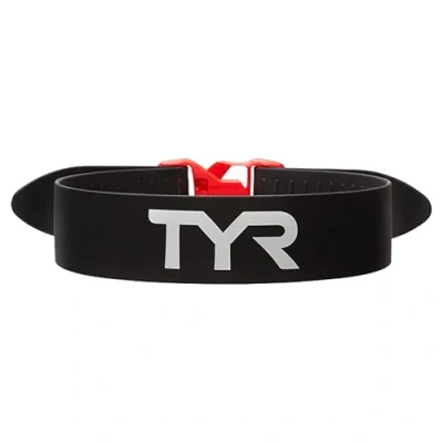 Afbeelding van TYR Rally trainingsband, zwart/rood, één maat