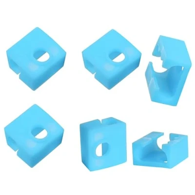 Afbeelding van 3DPLady 6x Ender 3 Hotend siliconen sokken (bescherming voor verwarmingsblok) MK8/MK9, compatibel met / CR10/10S