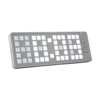 Afbeelding van Karlsson Wekker Keyboard Lichtgrijze
