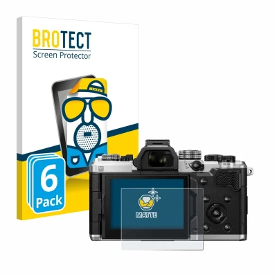 Afbeelding van BROTECT Screenprotector voor OM System 3 Folie Beschermfolie matte (6 Stuks)