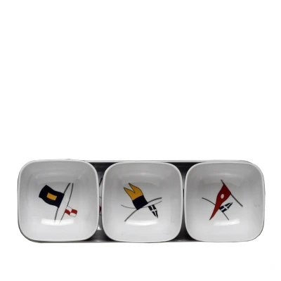 Afbeelding van Scheepsservies Regata Snackset / Tappasset