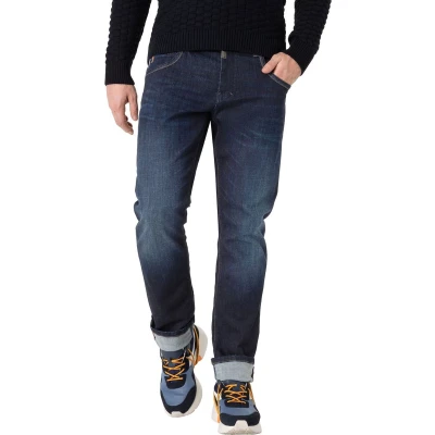 Afbeelding van TIMEZONE Heren Jeans Broeken REGULAR JACKTZ regular/straight Fit Blauw 31W / 36L Volwassenen