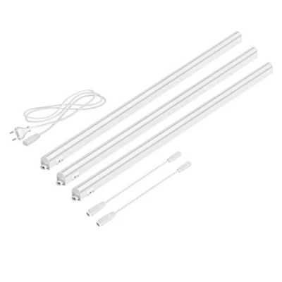 Afbeelding van parlat LED kastarmaturen Rigel, elk 87,3 cm, 40 cm kabel, 1002lm, warm wit, set van 3