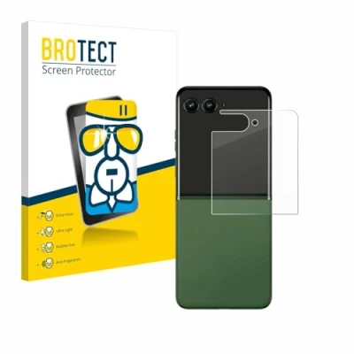 Afbeelding van BROTECT Glas Screen Protector voor Motorola Razr 50 Ultra (Achterdisplay) Schermbeschermer [9H Hardheid, Beschermglas Folie niet Gehard Glas]