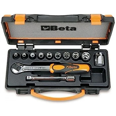 Afbeelding van Beta Doppendoos met 10 dopsleutels en 2 toebehoren 910A/C10 009100909
