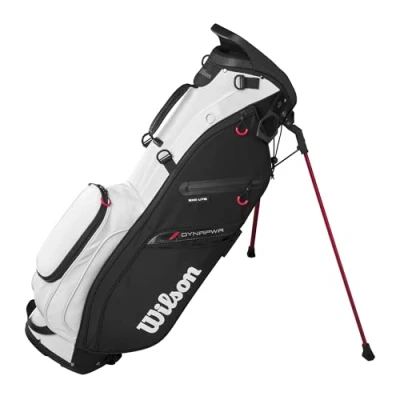 Afbeelding van Wilson Staff EXO Lite Standbag Dynapower Zwart Wit Rood