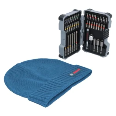Afbeelding van Bosch Accessories 0615997658 Bitset 43 delig Kruiskop Phillips, Pozidriv, Plat, T profiel Incl. bithouder