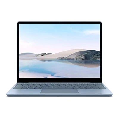 Afbeelding van Microsoft Surface laptop Go (Windows 10, 12,45 inch touchscreen, Intel Core i5, 8 GB RAM, 256 SSD, Frans Azerty toetsenbord) Glacier Blue de lichtste