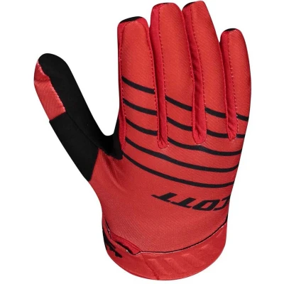 Afbeelding van Scott 450 Angled Motorcross handschoenen, zwart rood, afmeting XL voor man